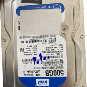 هارد دیسک اینترنال استوک وسترن دیجیتال wd blue 500گیگابایت استوک