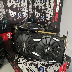 کارت گرافیک ایسوس مدل DUAL RX580 ظرفیت ۸ گیگابایت