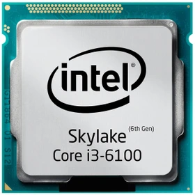 CPU core i3 6100