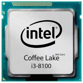 CPU core i3 8100