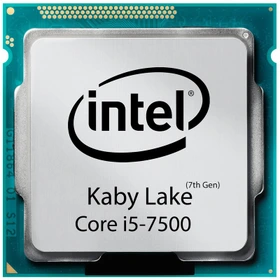 CPU core i5 7500