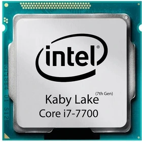 CPU core i7 7700